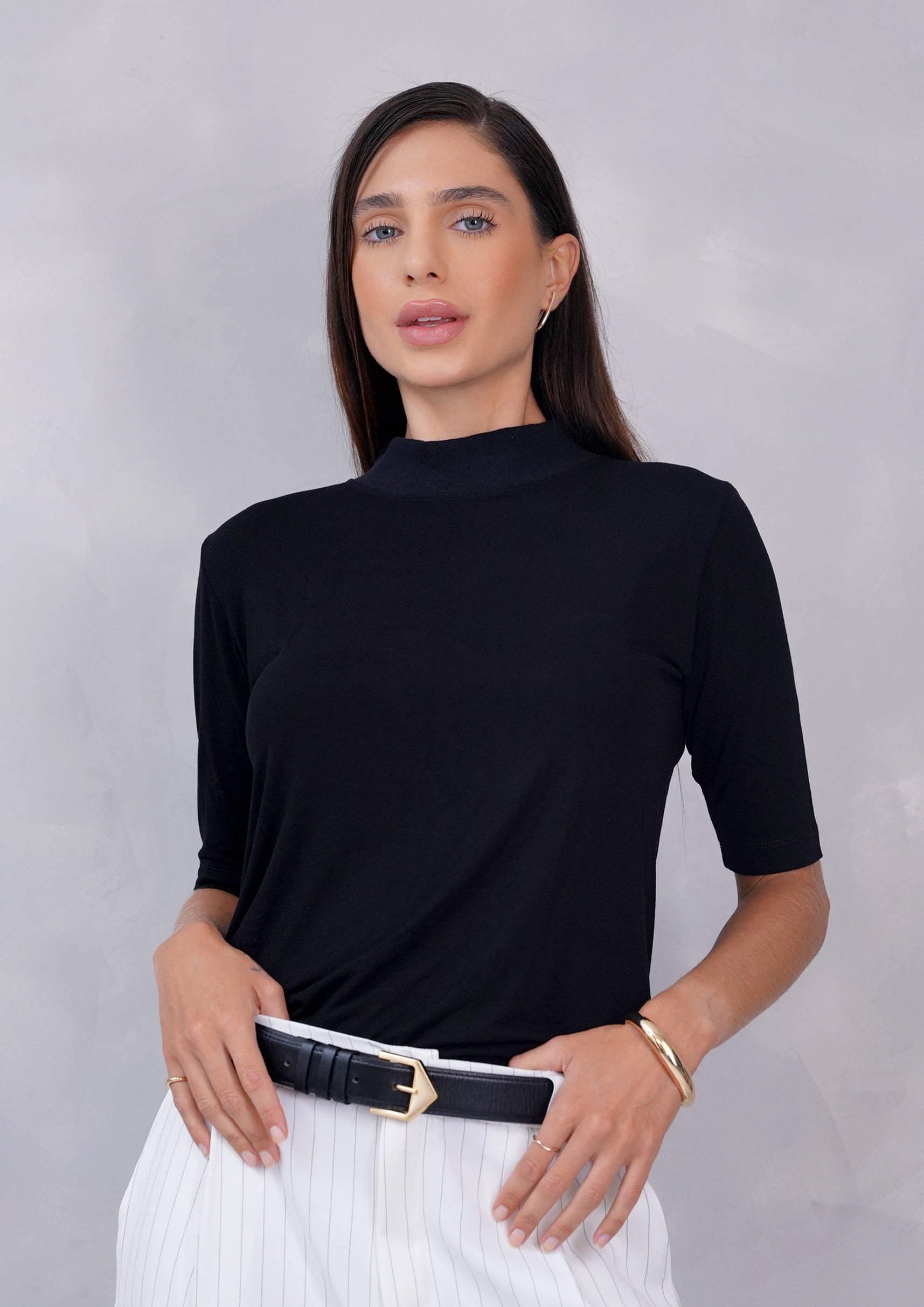 BLUSA KATE MEIA MANGA