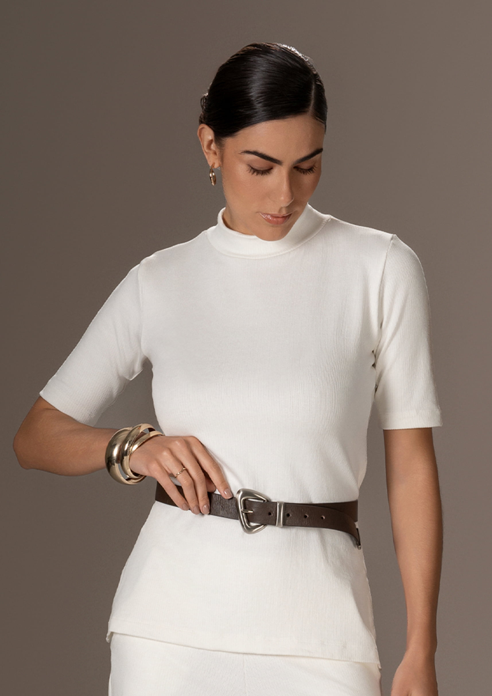 BLUSA ANTONELLA MEIA MANGA