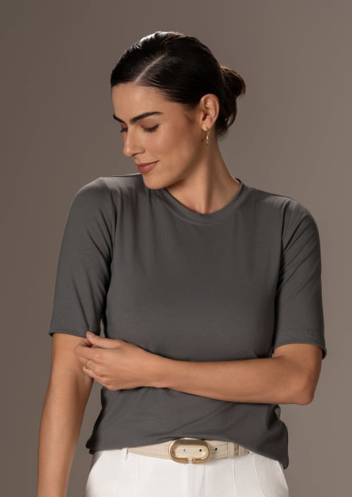 BLUSA BEL MEIA MANGA