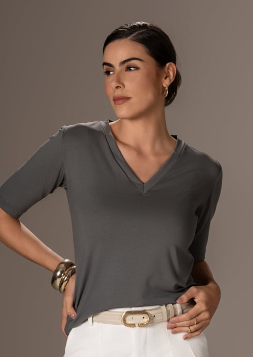 BLUSA GRAZI MEIA MANGA