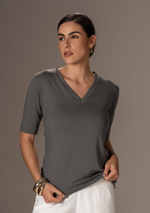BLUSA GRAZI MEIA MANGA