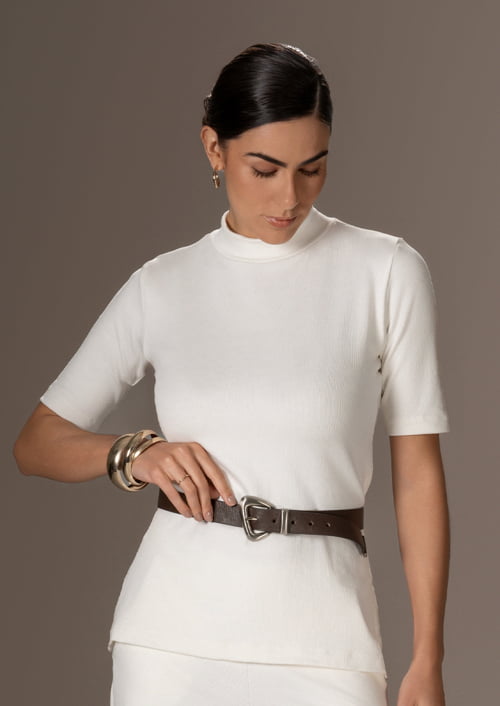 BLUSA ANTONELLA MEIA MANGA
