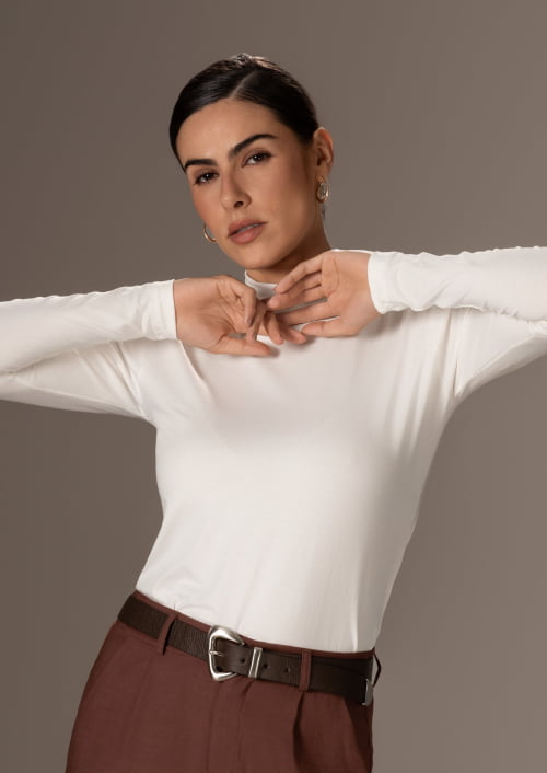BLUSA EMMA MANGA LONGA