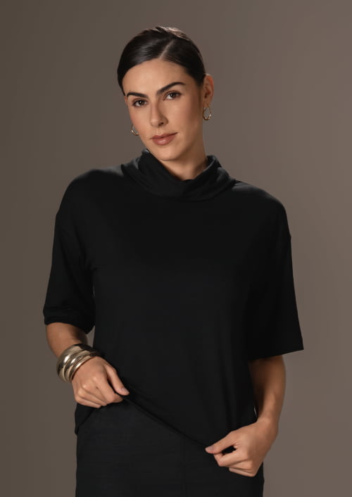 BLUSA MAYA MEIA MANGA